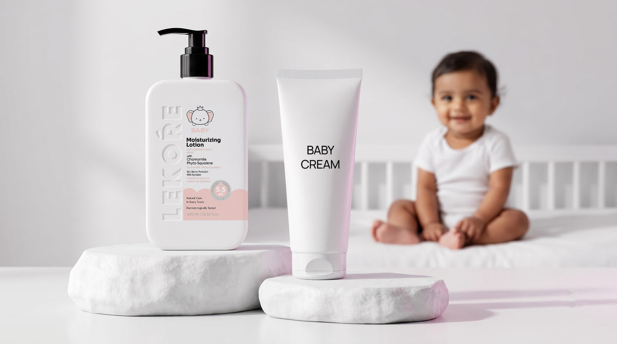 Should You Use Baby Cream or Baby Lotion for Your Infant's Skin?