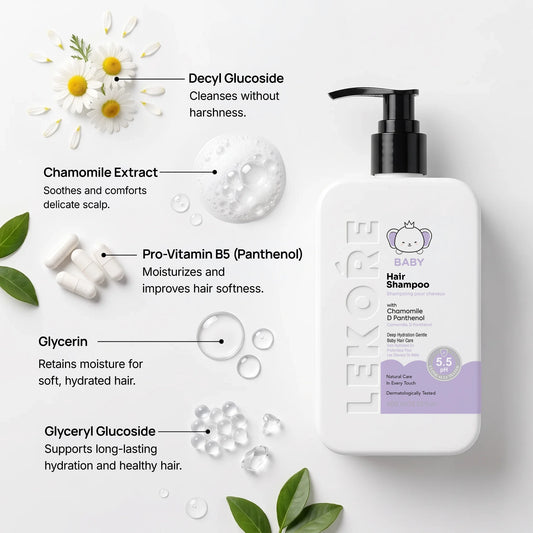 Lekore Baby Shampoo | pH 5.5