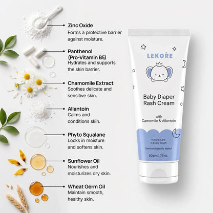 Lekore Baby Diaper Rash Cream