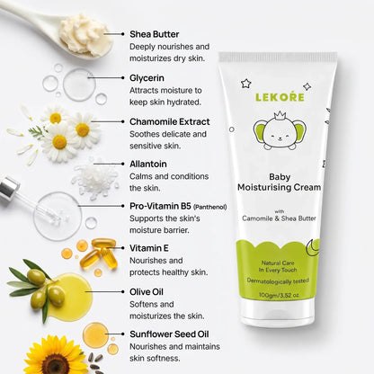 Lekore Baby Moisturising Cream