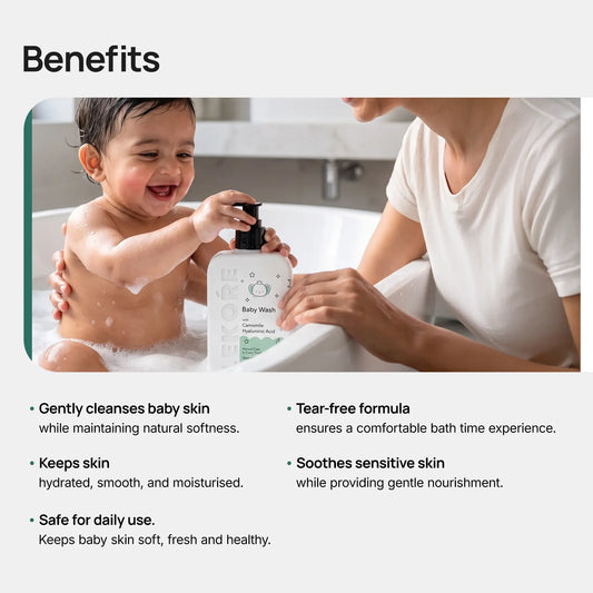 Lekore Baby Body Wash | pH 5.5