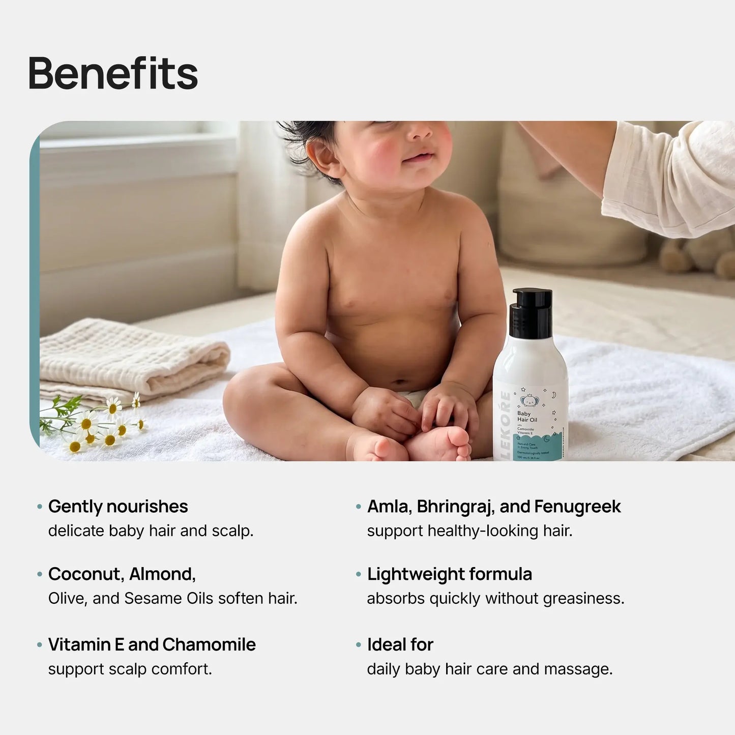 Lekore Baby Hair Oil