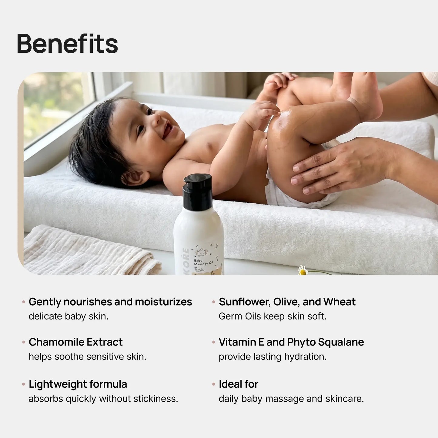 Lekore Baby Massage Oil