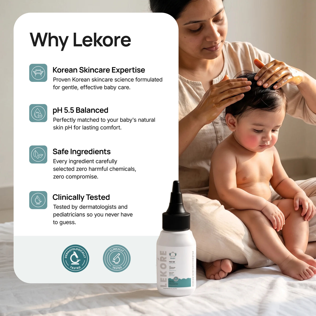 Lekore Baby Hair Oil