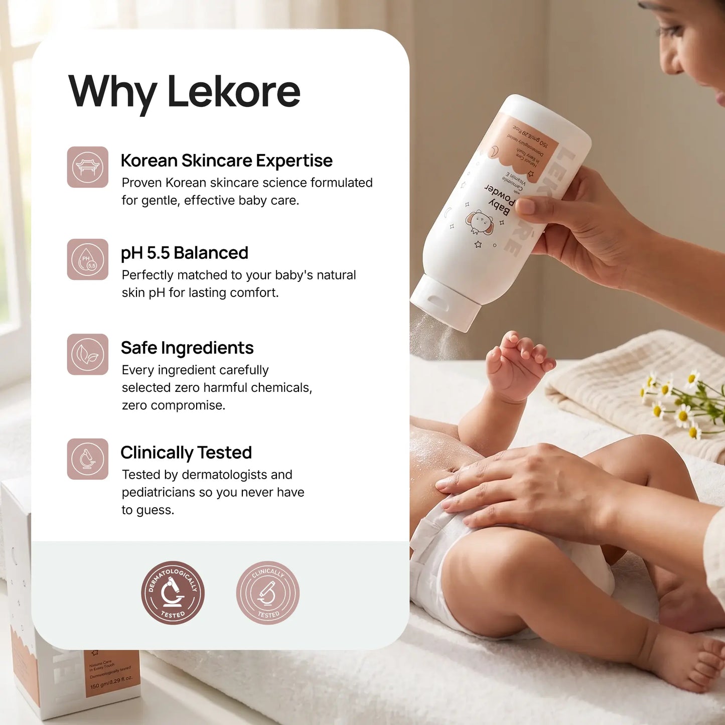 Lekore Baby Powder