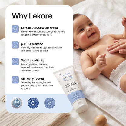 Lekore Baby Diaper Rash Cream