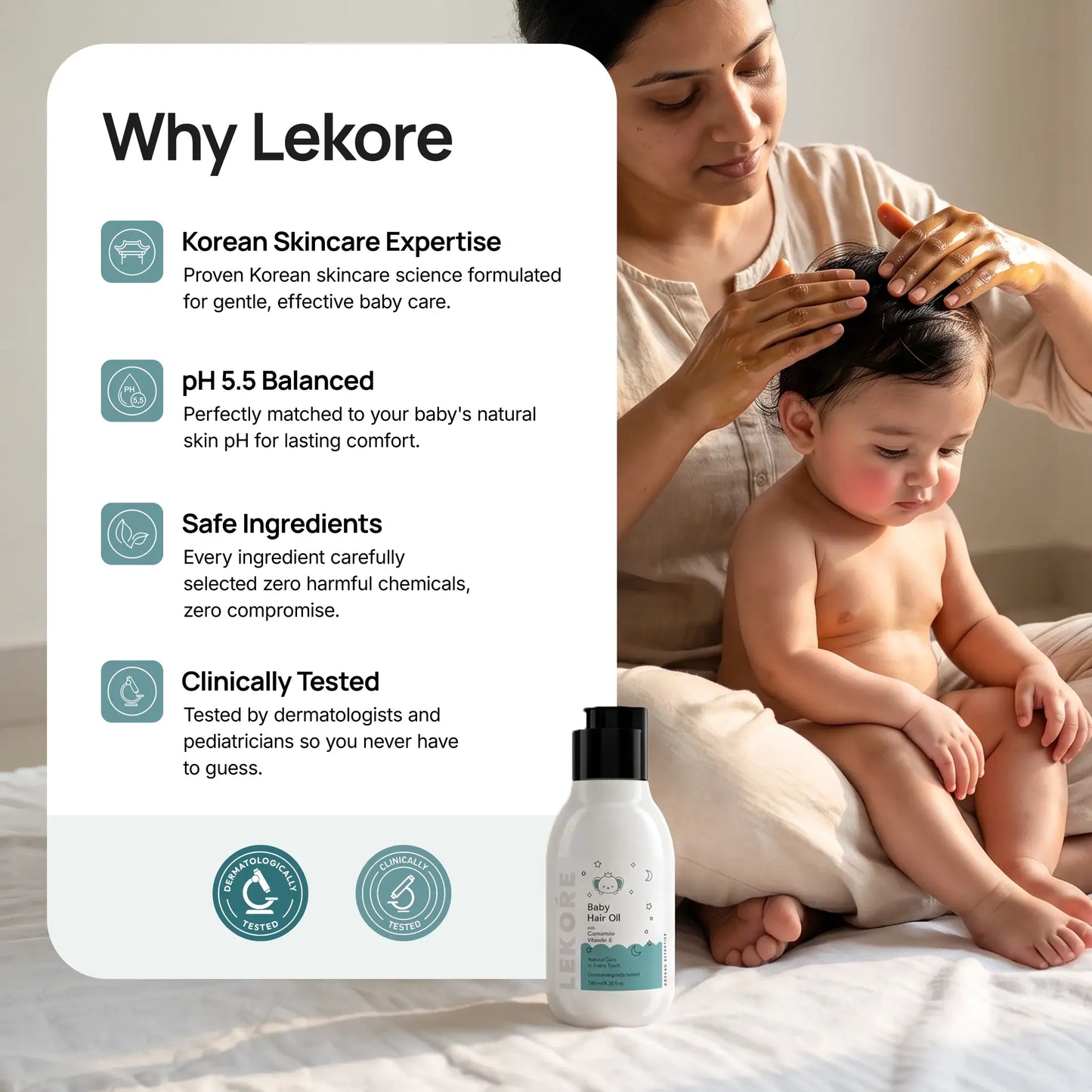 Lekore Baby Hair Oil