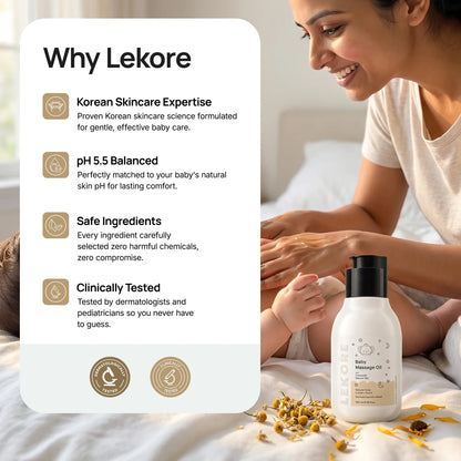 Lekore Baby Massage Oil