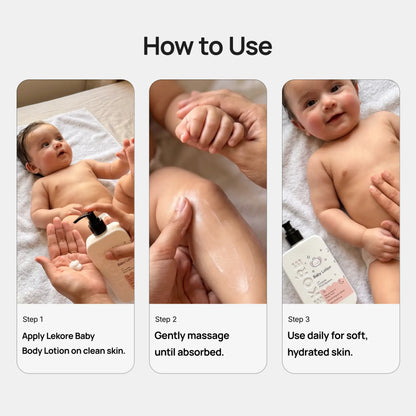 Lekore Baby Body Lotion | pH 5.5
