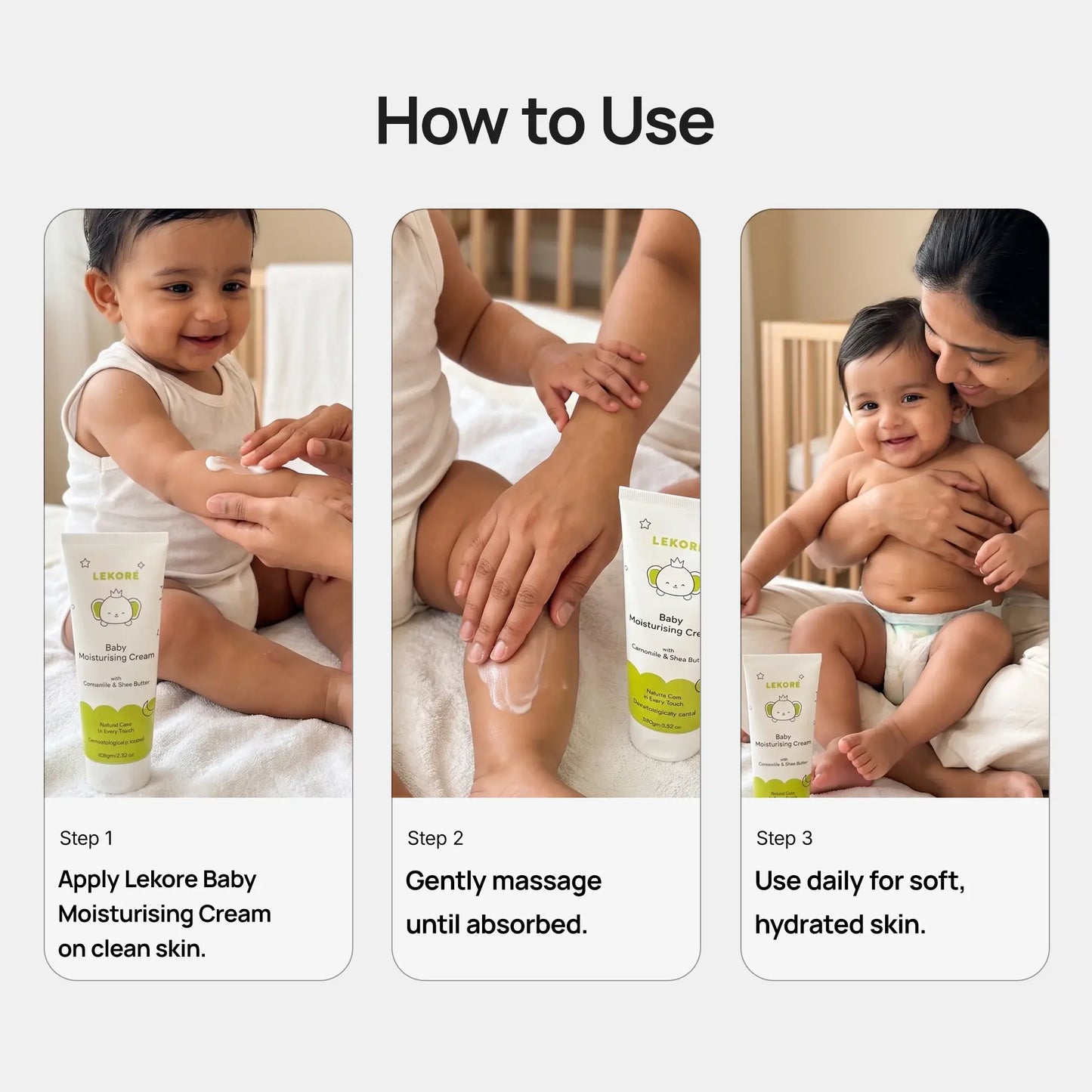 Lekore Baby Moisturising Cream
