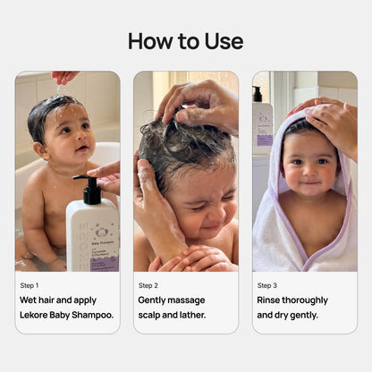 Lekore Baby Shampoo | pH 5.5