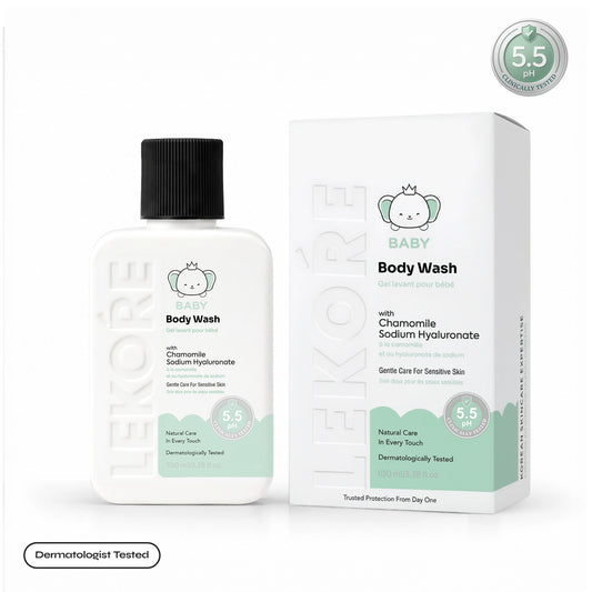 Lekore Baby Body Wash | pH 5.5