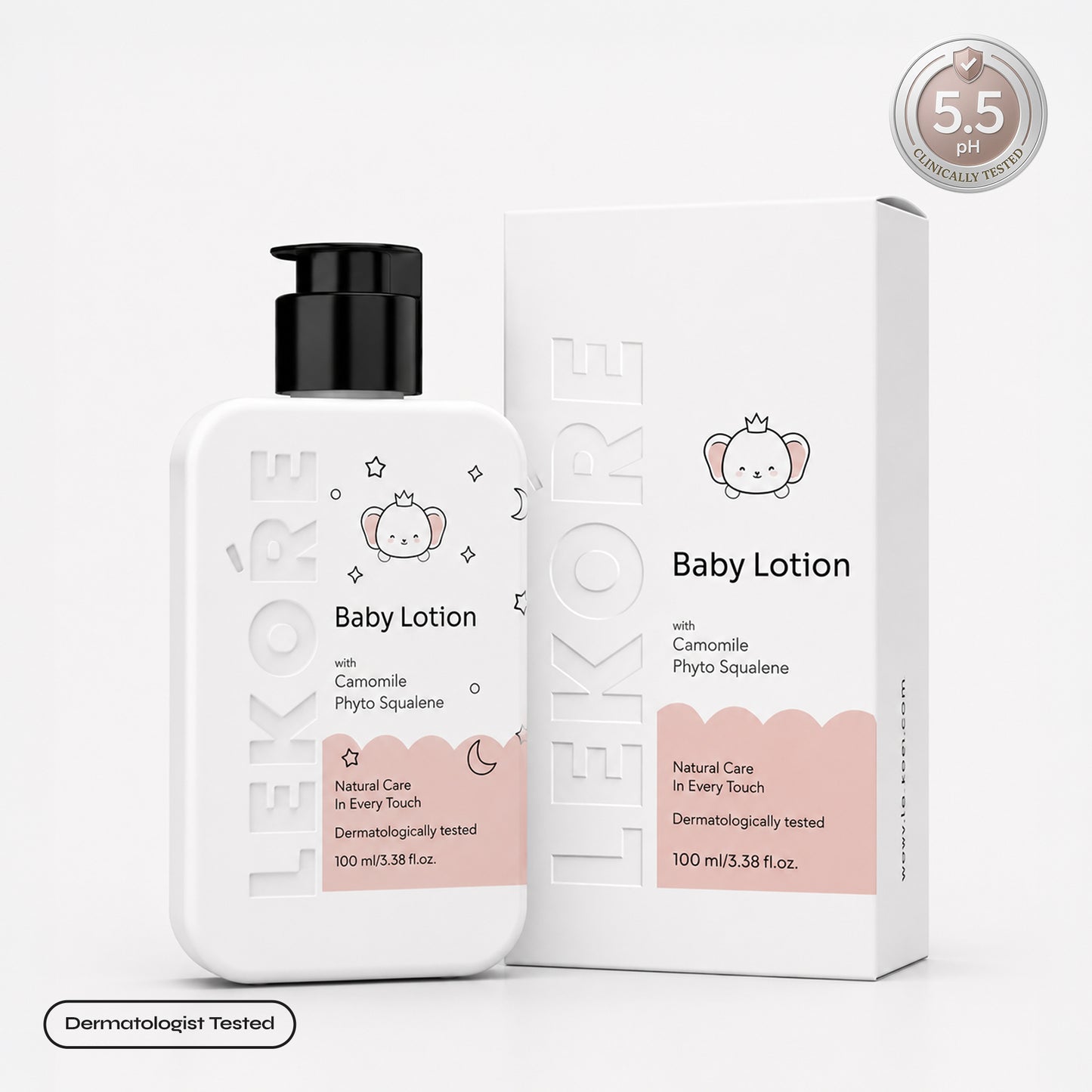 Lekore Baby Body Lotion | pH 5.5