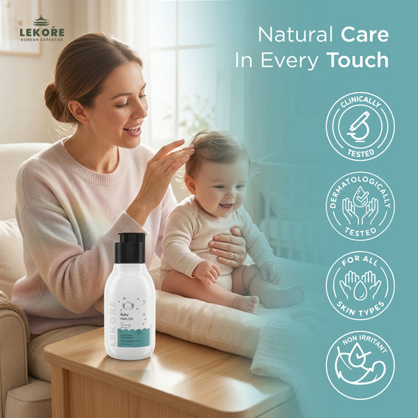 Baby Hair Oil 100 ml | Gentle Nourishing Oil for Baby Hair & Scalp