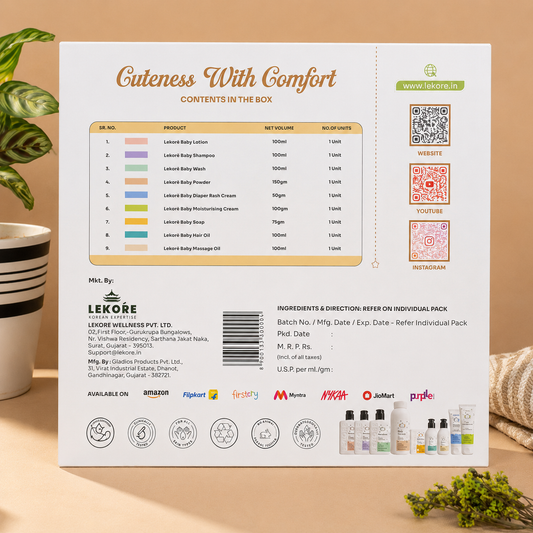 Complete Baby Wellness Gift Pack | Gentle Baby Care Essentials