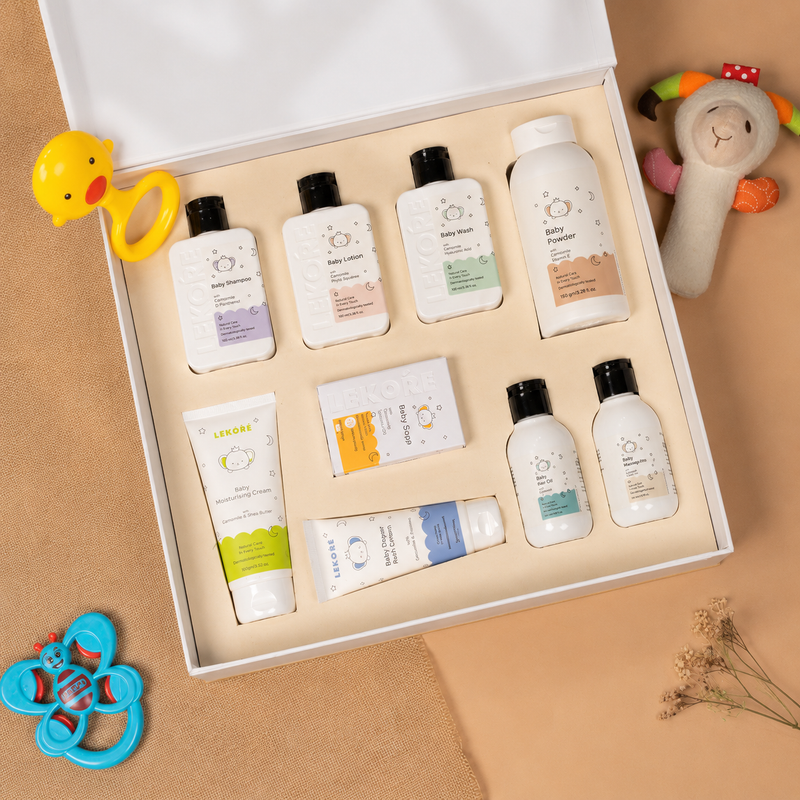 Complete Baby Wellness Gift Pack | Gentle Baby Care Essentials