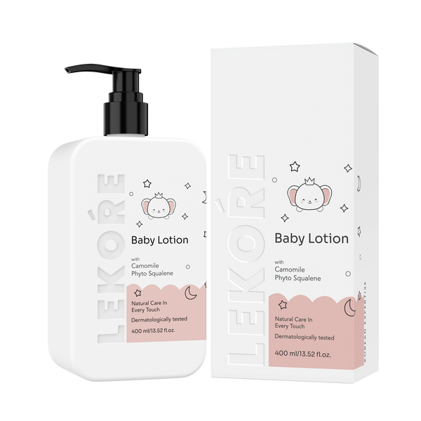 Baby Body Lotion |Ph 5.5| Camomile Phyto squalene | Dermatologically tested