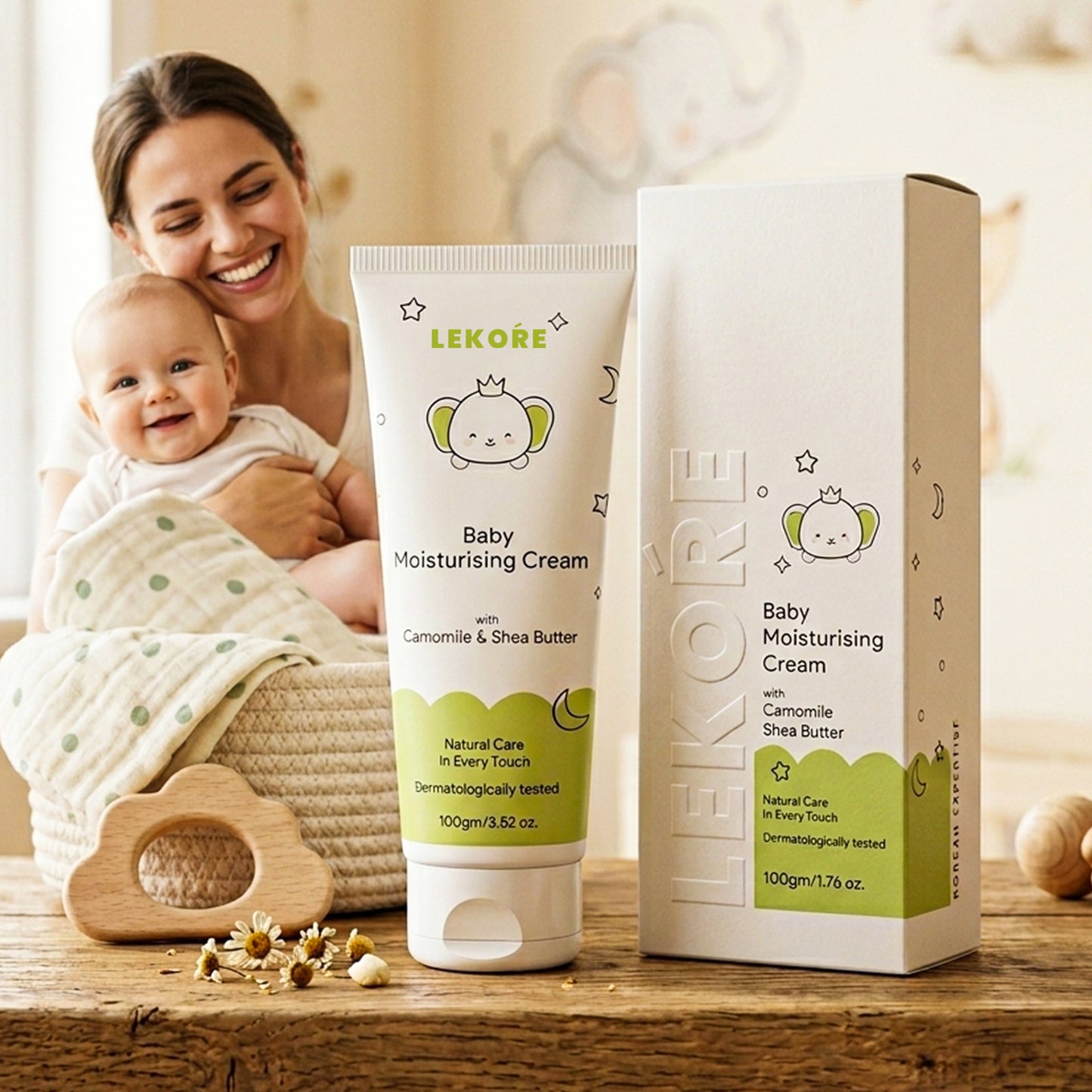 Lekore Baby Moisturising Cream